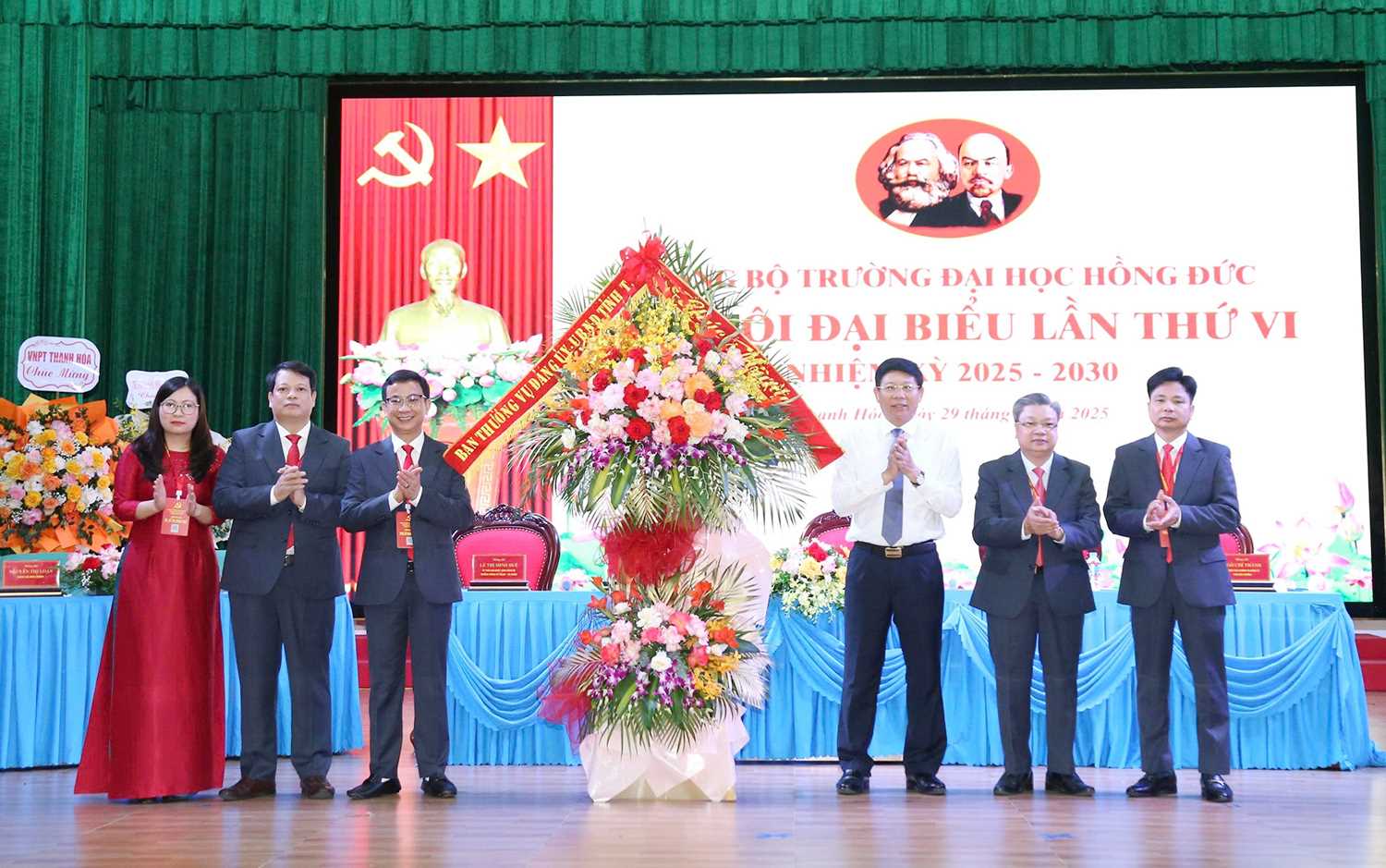 Đại hội Đảng bộ Trường Đại học Hồng Đức lần thứ VI, nhiệm kỳ 2025 – 2030: Khát vọng vươn tầm, khẳng định vị thế